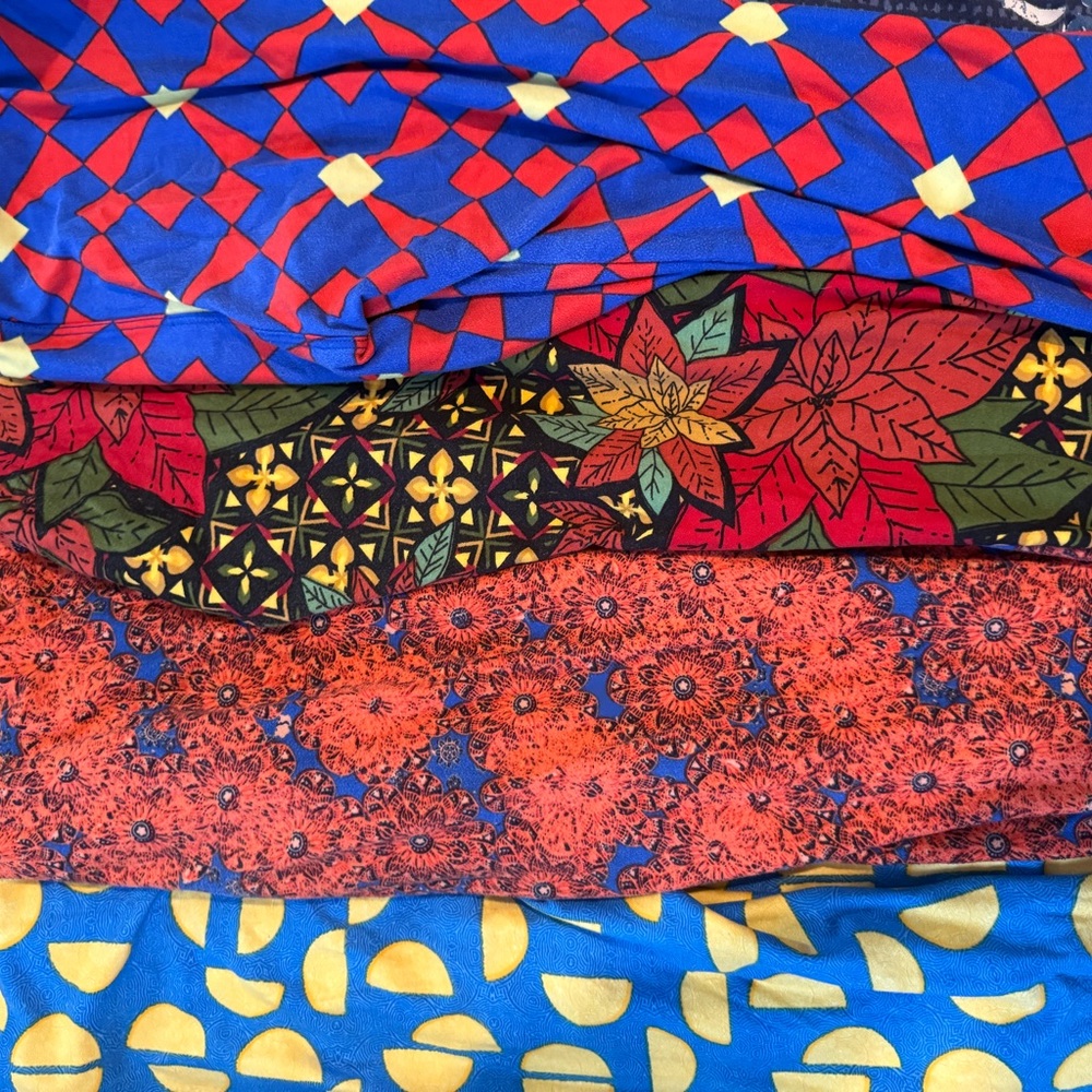 Colorful Patterned Fabrics - Picture 2 of 6